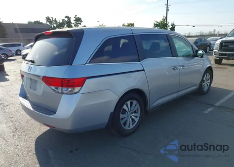 2015 Honda Odyssey Ex z USA, uszkodzony, nr VIN 5FNRL5H40FB077920